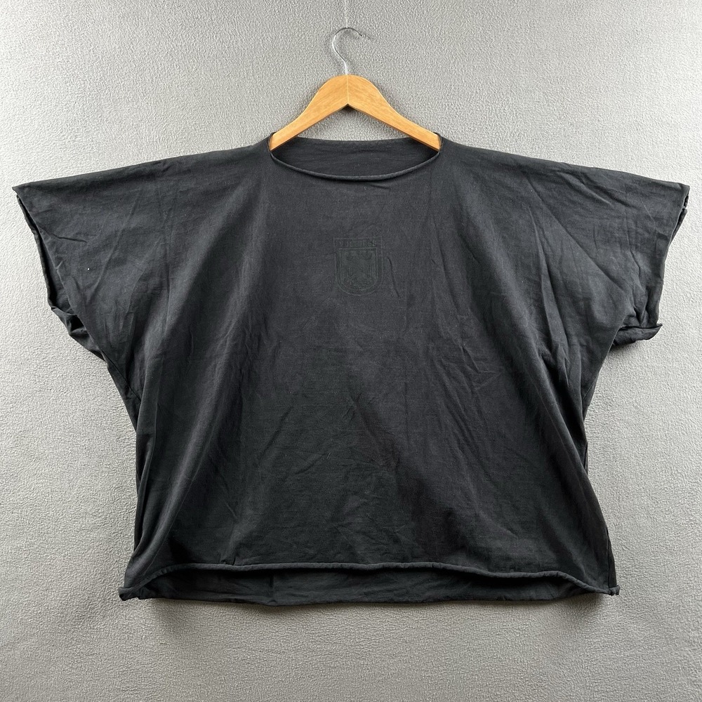 Kanye West Yeezy Vultures Shirt Official Merch Size 2 Black Album Promo Crop Top - Picture 2 of 12